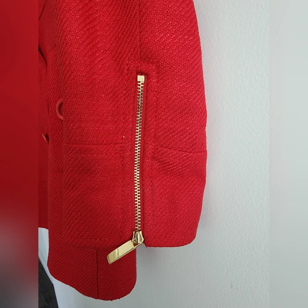 CARLISLE | Jacket | Red | Size 6 - Picture 4 of 6